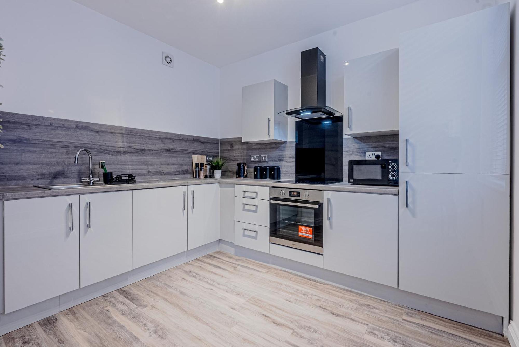 Stunning Three Bedroom Townhouse In The Jewellery Quarter, Birmingham City Centre Sleeps 5- Free Parking 外观 照片